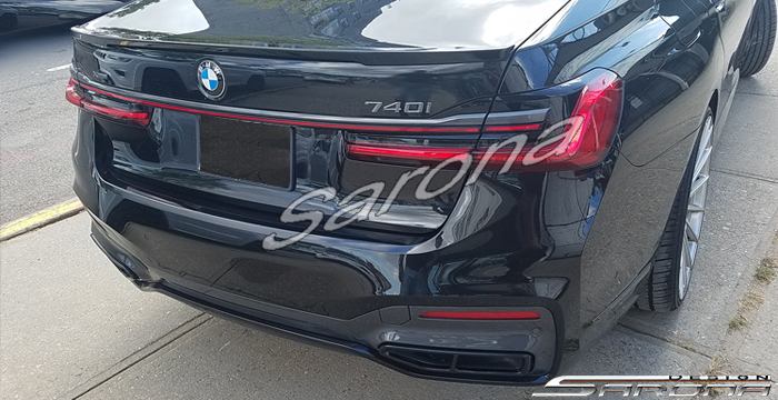 Custom BMW 7 Series  Sedan Trunk Wing (2020 - 2022) - $225.00 (Part #BM-140-TW)